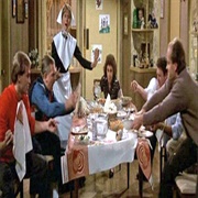 Cheers - S5, E9: &quot;Thanksgiving Orphans&quot;