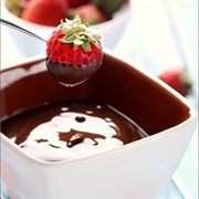 Vegan Chocolate Fondue