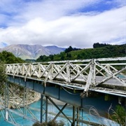 Rakaia River Bridge, Bankside, New Zealand