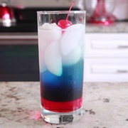 Red, White, and Blue Punch With Cocoa