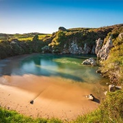 Playa De Gulpiyuri, Spain