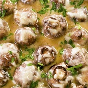 Cheesy Mushroom Skillet