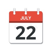 July 22