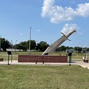 World's Largest Bowie Knife