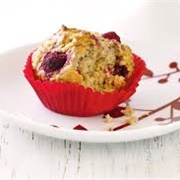 Apple &amp; Raspberry Muffins