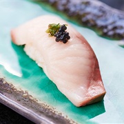 Japanese Amberjack Sushi