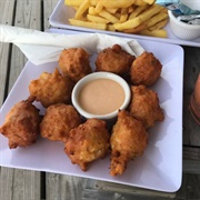 Barracuda Fritters