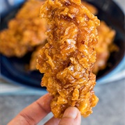 Candy Apple Chicken Strips