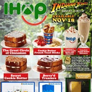 475. IHOP Xbox Indiana Jones Menu With Mary Holland