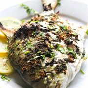 Baked Pompano