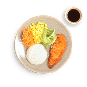 Mini Chicken Katsu With Amai Sauce