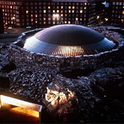 Temppeliaukio Church, Finland