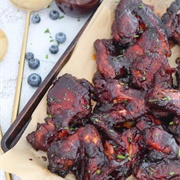Spicy Blueberry Boneless Wings