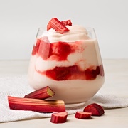 Rhubarb Greek Yogurt