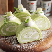 Honeydew Roll Cake