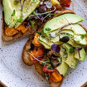 Bruschetta Avocado Toast