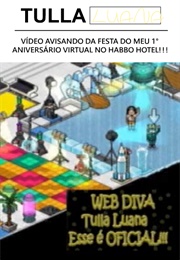 Vídeo Avisando Da Festa Do Meu 1° Aniversário Virtual No Habbo Hotel!!! (2011)