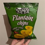Samai Plantain Chips Naked Sweet Chilli