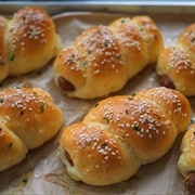 Moon Bread Hot Dog Bun