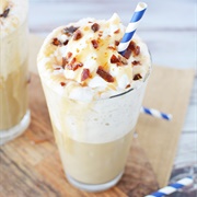 Chocolate Lemon Coconut Frappe (Icebox Frappe)