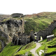 Tintagel Castle, England, UK