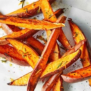 Rosemary Sweet Potato Wedges