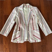 Candy Stripe Blazer