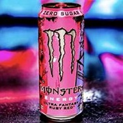 Monster Energy Ultra Fantasy Ruby Red