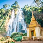 Anisakan Falls, Mandalay, Myanmar