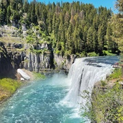 Upper Mesa Falls, Idaho, USA