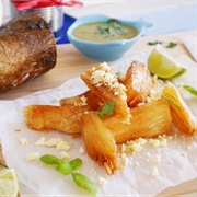 Deep-Fried Cassava
