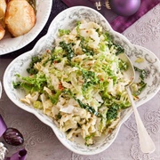 Creamed Cabbage and Spring Greens