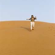 Run Down a Sand Dune