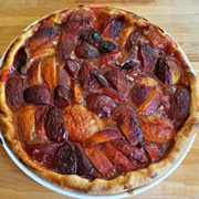 Prune Peach Pie