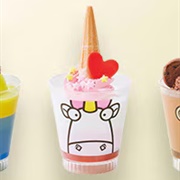 Fluffy ― Milk Pudding & Strawberry Panna Cotta