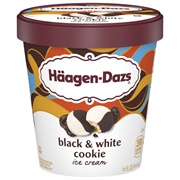 Häagen-Dazs Black & White Cookie Ice Cream