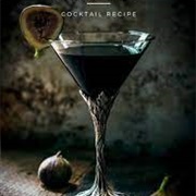 Black Fig Vodka Martini