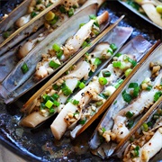 Chinese Razor Clam (Sinonovacula Constricta)