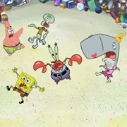 S7.E14: The Monster Who Came to Bikini Bottom/Welcome to the Bikini Bottom Triangle