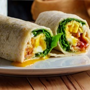 Mediterranean Egg Wrap