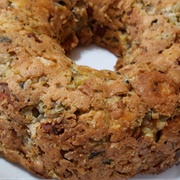 Sausage Stuffing Bundt Cake