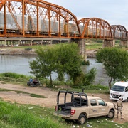 Union Pacific International Railroad Bridge, US & Mexico