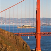 Alcatraz and Golden Gate