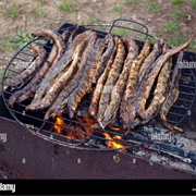 Grilled Lamprey