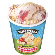 Nondairy Strawberry Cheezecake