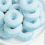 Sky Blue Iced Donut