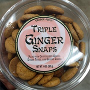Trader Joe's Triple Ginger Snaps