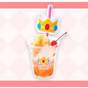 Fruity Italian Cream Soda Princess Peach's Peach Soda