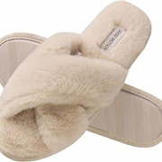 Cross-Strap Slippers