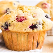 Triple Berry Muffins